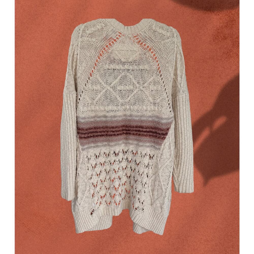 Pilcro Cable Knit Open Cardigan, Size XS/S - Picture 10 of 10